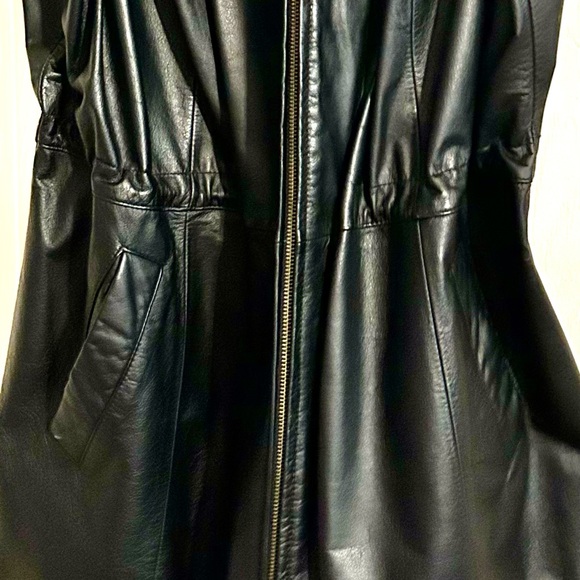 (NWOT) Ladies Size 1-X Genuine Leather Jacket - Picture 3 of 10